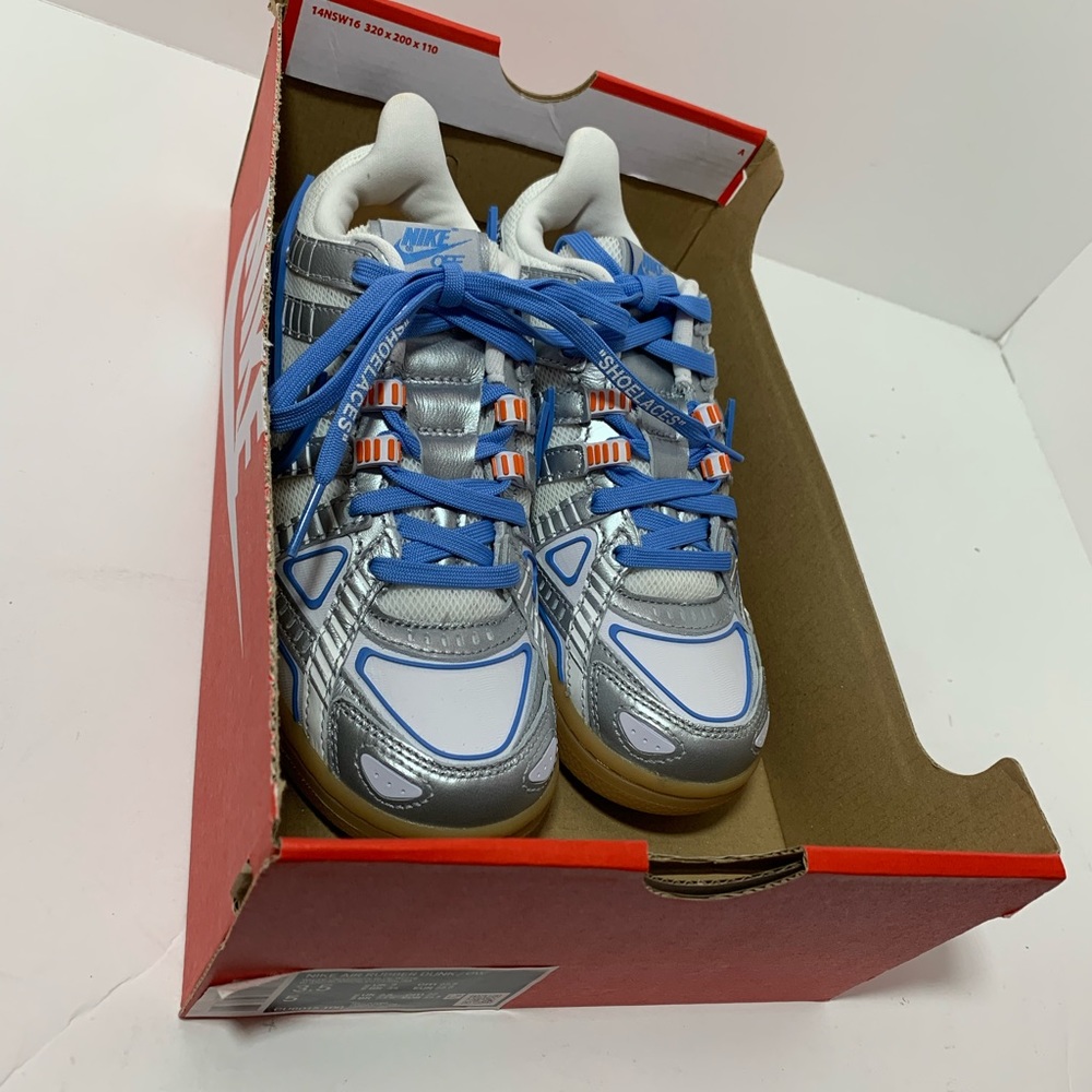 Nike Off White Dunk Ruber UNC Blue - Picture 9 of 11